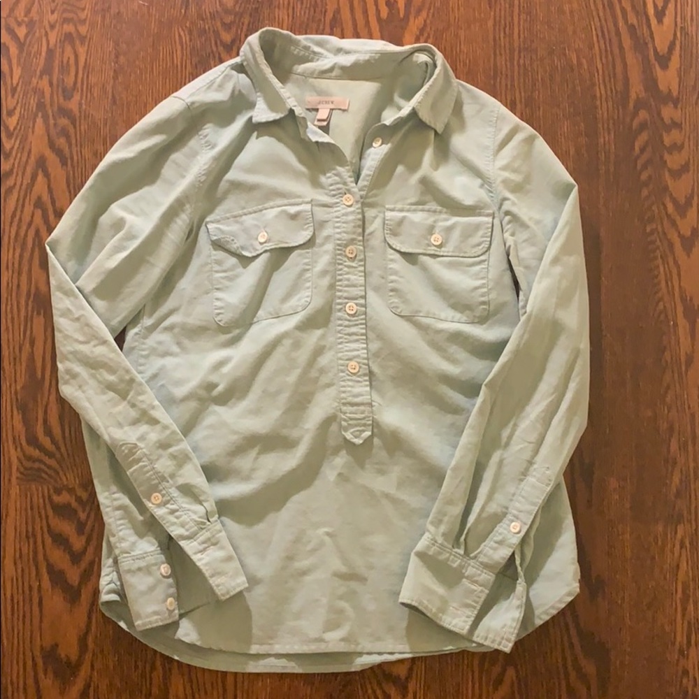 Jcrew tunic button down